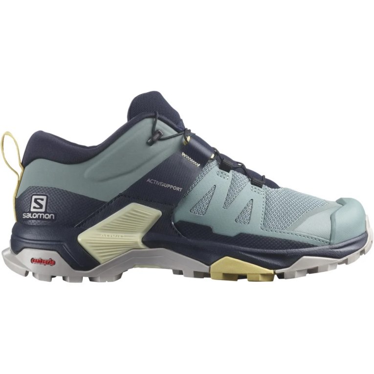 Salomon X Ultra 4 Women\'s Hiking Shoes Black / Turquoise | CA 43D92